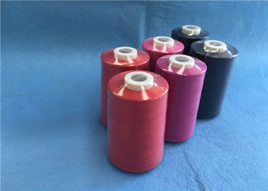 Dyed Core Spun Polyester Sewing Thread , Multi Colored Sewing Thread 40s/2 5000y